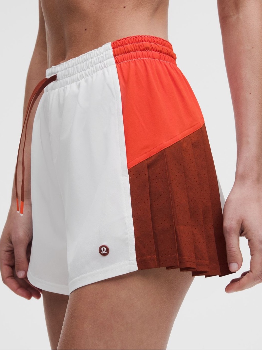 lululemon athletica Court Champ Side-Pleat High Rise Tennis Short 3”